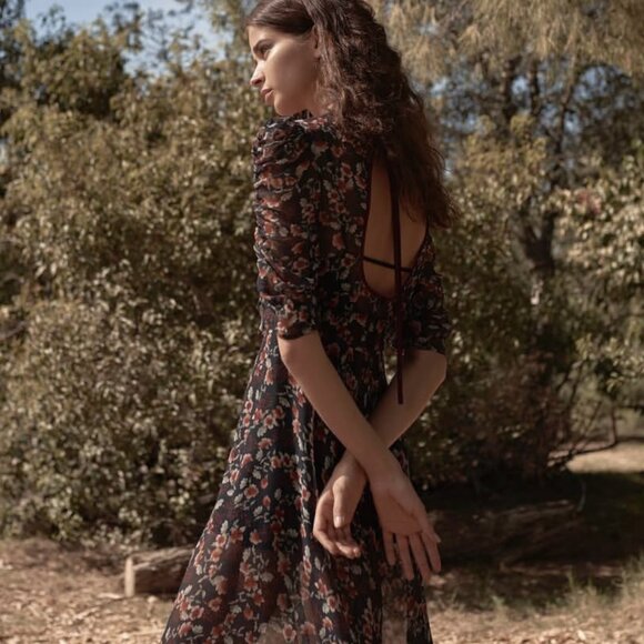 NWT Allen Schwartz "Gracie" Floral Dress, size 2 - Picture 3 of 13